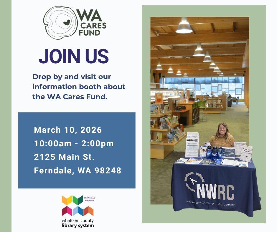 WA Cares Information Booth Ferndale