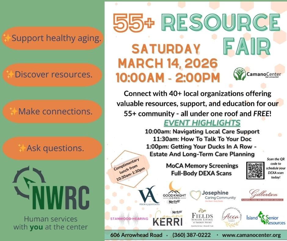 55+ Resource Fair Camano Center